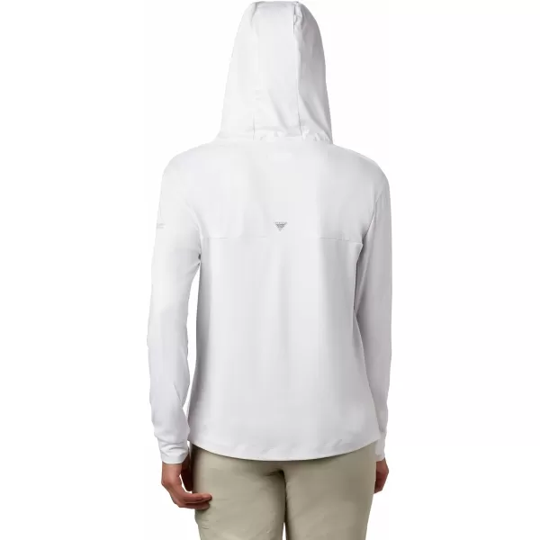 Columbia Womens Slack Water Knit HoodieWhite Heather