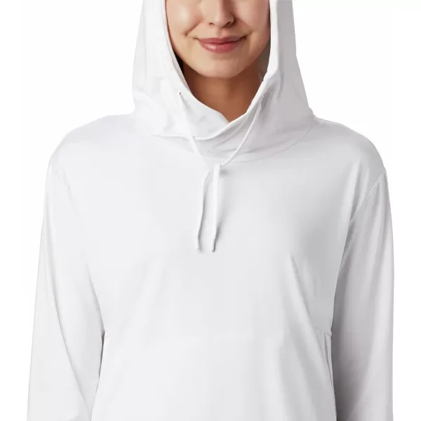 Columbia Womens Slack Water Knit HoodieWhite Heather