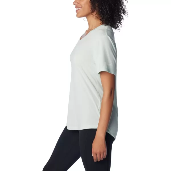 Columbia Womens Slack Water Knit Tee IiIcy Morn