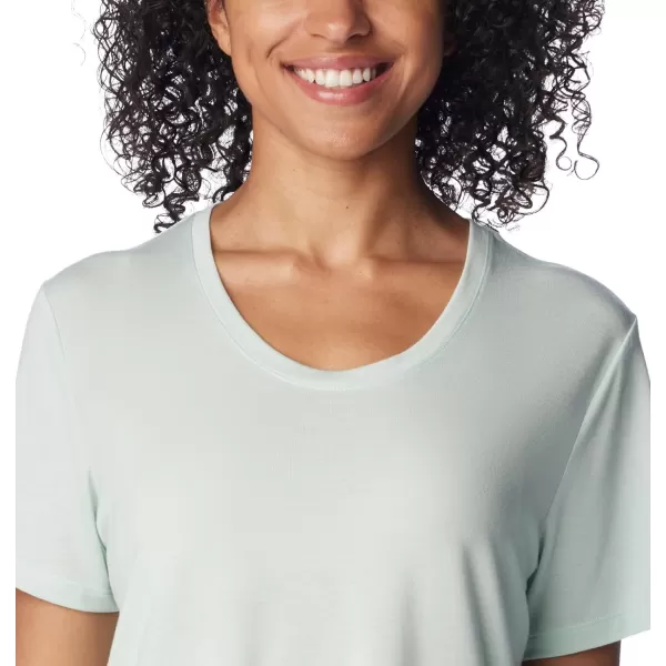 Columbia Womens Slack Water Knit Tee IiIcy Morn