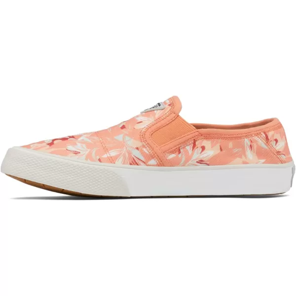 Columbia Womens Slack Water PFG Slip Boat ShoeBright PeachIcy Morn