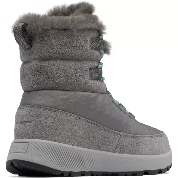 Columbia Womens Slopeside Peak Luxe Snow ShoeCity GreyDusty Green