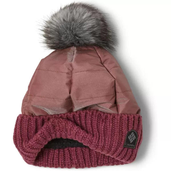 Columbia Womens Snow Diva BeanieBeetroot Sheen