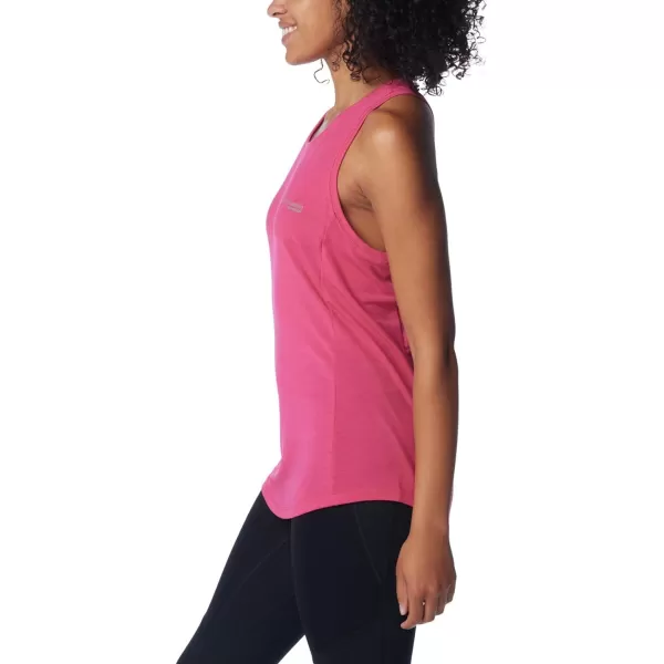 Columbia Womens Standard Endless Trail Running TankUltra Pink