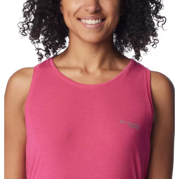 Columbia Womens Standard Endless Trail Running TankUltra Pink