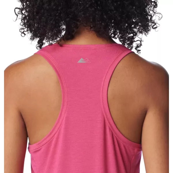 Columbia Womens Standard Endless Trail Running TankUltra Pink