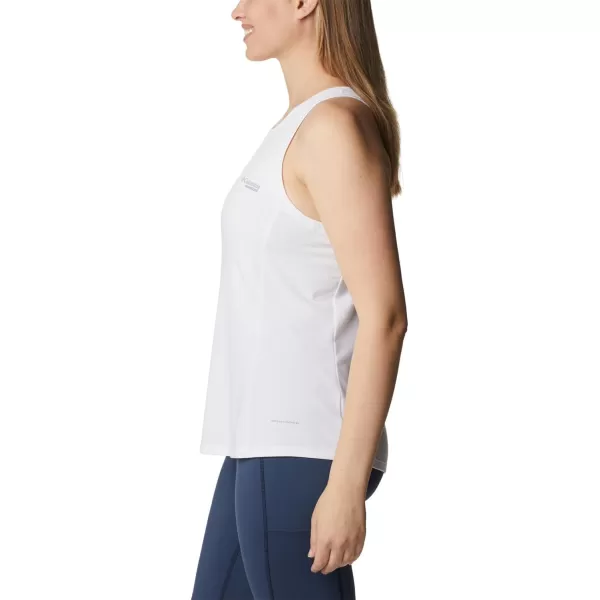 Columbia Womens Standard Endless Trail Running TankWhite