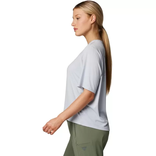 Columbia Womens Standard PFG Uncharted Tech Tee Short SleeveCirrus GreyW Best Cast