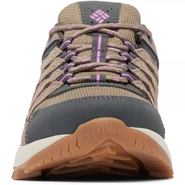 Columbia Womens Strata Trail Low Hiking ShoeWet SandBerry Patch