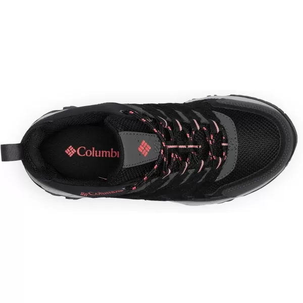 Columbia Womens Strata Trail Low Waterproof Hiking ShoeBlackJuicy