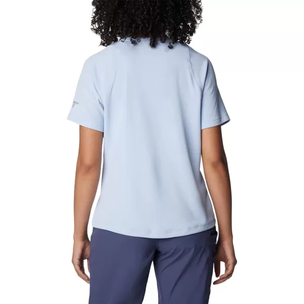 Columbia Womens Summit Valley Short Sleeve CrewWhisper