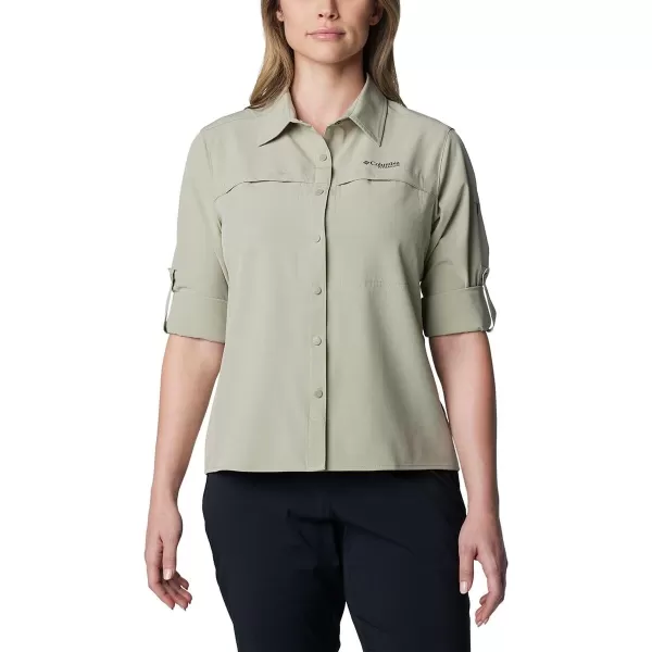 Columbia Womens Summit Valley Woven Long Sleeve ShirtSafari