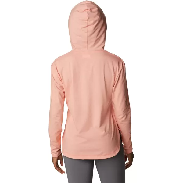 Columbia Womens Sun Trek Hooded PulloverCoral Reef Heather