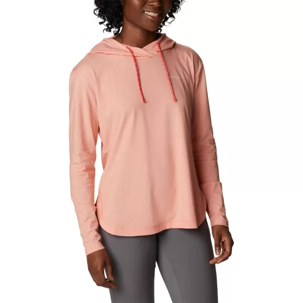 Columbia Womens Sun Trek Hooded PulloverCoral Reef Heather