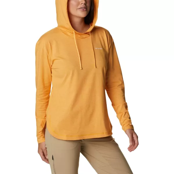 Columbia Womens Sun Trek Hooded PulloverMango Heather