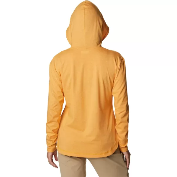 Columbia Womens Sun Trek Hooded PulloverMango Heather