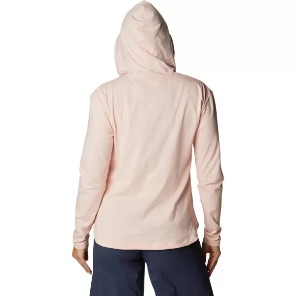 Columbia Womens Sun Trek Hooded PulloverPeach Blossom Heather