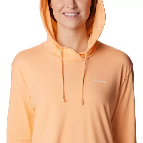 Columbia Womens Sun Trek Hooded PulloverPeach Heather