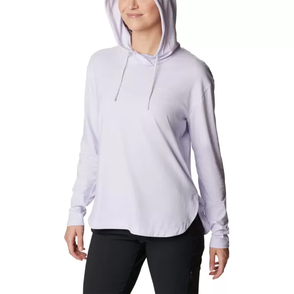 Columbia Womens Sun Trek Hooded PulloverPurple Tint Heather