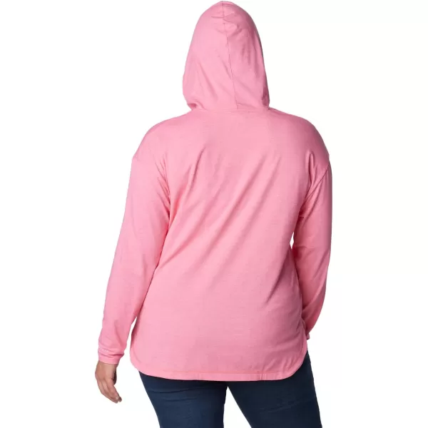 Columbia Womens Sun Trek Hooded PulloverRed