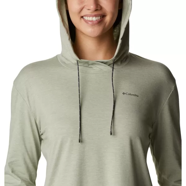 Columbia Womens Sun Trek Hooded PulloverSafari Heather