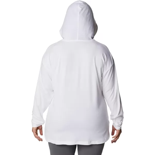 Columbia Womens Sun Trek Hooded PulloverWhite