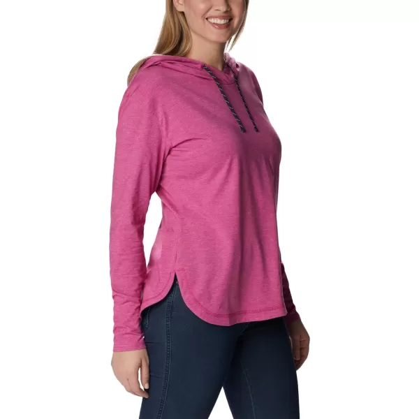 Columbia Womens Sun Trek Hooded PulloverWild Fuchsia Heather