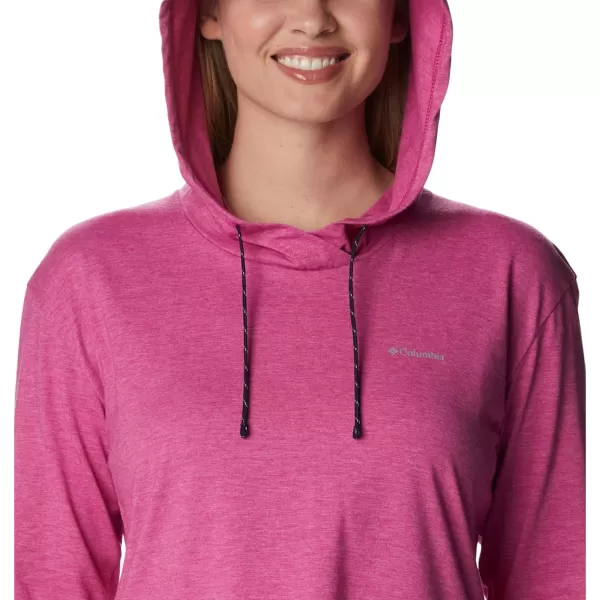 Columbia Womens Sun Trek Hooded PulloverWild Fuchsia Heather