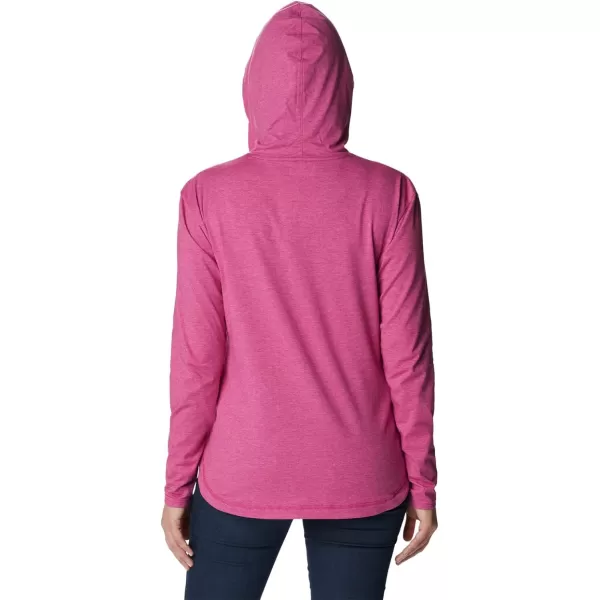 Columbia Womens Sun Trek Hooded PulloverWild Fuchsia Heather