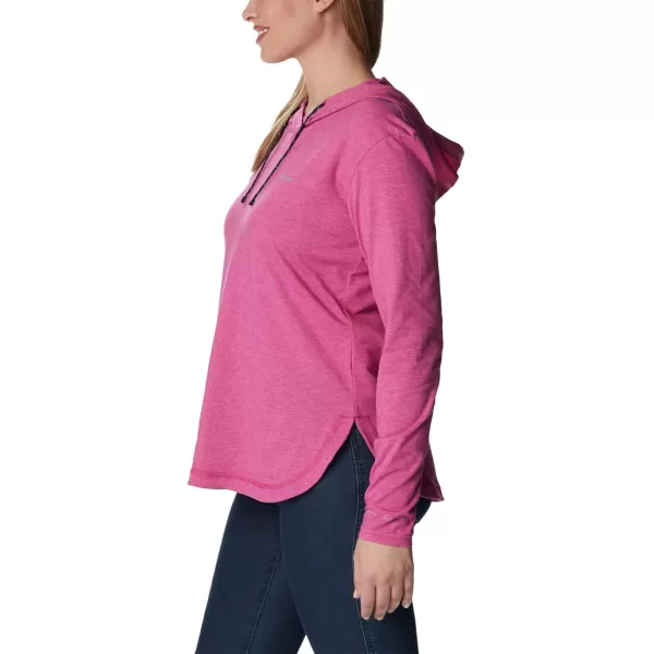 Columbia Womens Sun Trek Hooded PulloverWild Fuchsia Heather