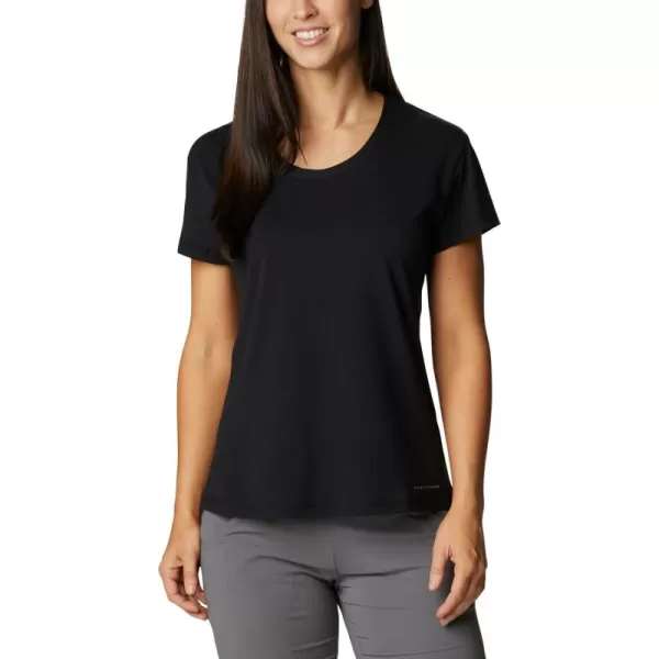 Columbia Womens Sun Trek Ss TeeBlack