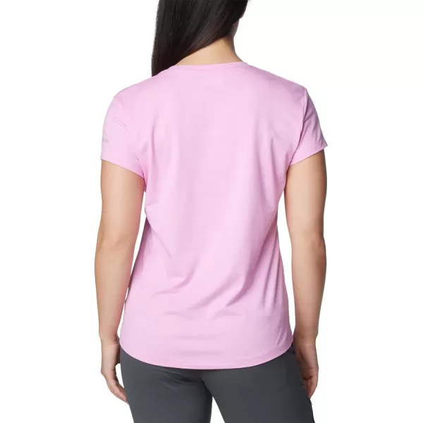 Columbia Womens Sun Trek Ss TeeCosmos Heather