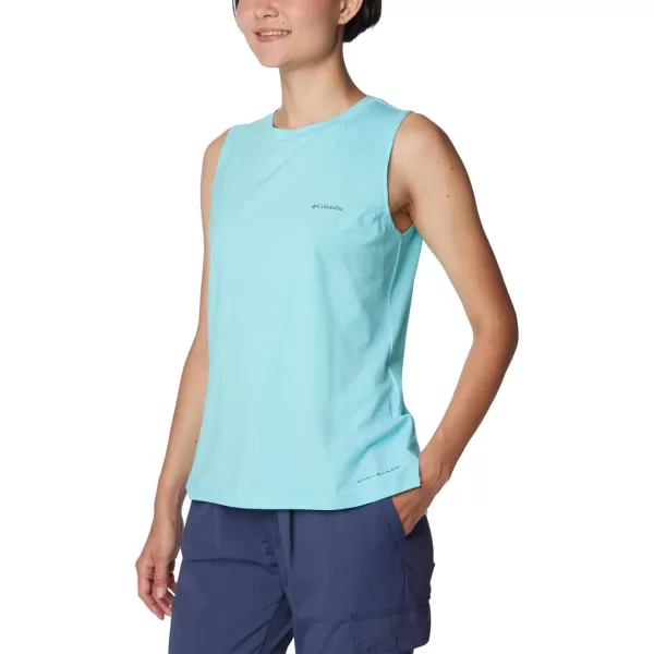 Columbia Womens Sun Trek TankAquamarine Heather