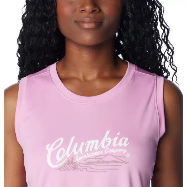 Columbia Womens Sun Trek TankCosmos Heather