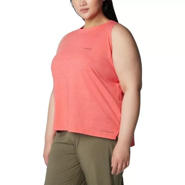 Columbia Womens Sun Trek TankJuicy Heather