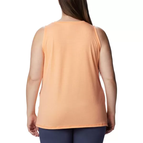 Columbia Womens Sun Trek TankPeach Heather