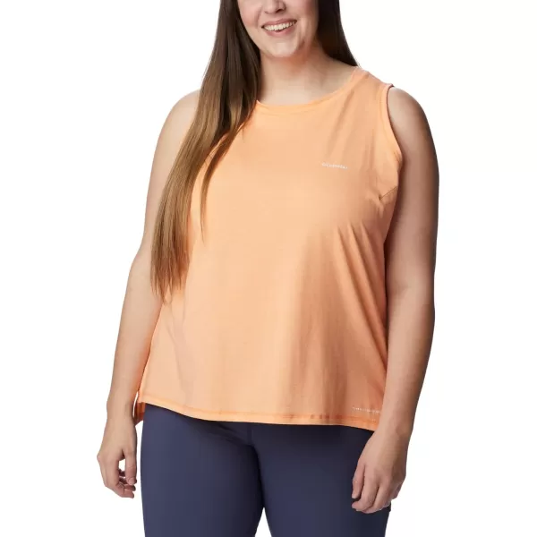 Columbia Womens Sun Trek TankPeach Heather