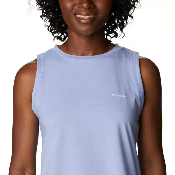 Columbia Womens Sun Trek TankSerenity Heather