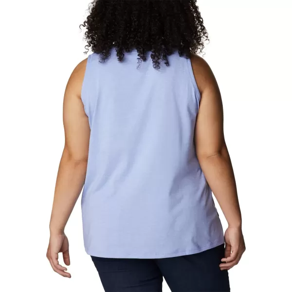 Columbia Womens Sun Trek TankSerenity Heather