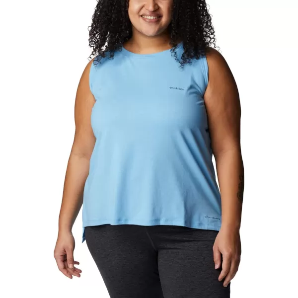 Columbia Womens Sun Trek TankVista Blue