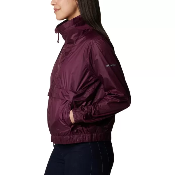 Columbia Womens Sunny City WindbreakerMarionberry