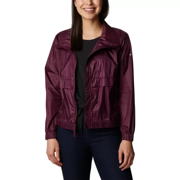 Columbia Womens Sunny City WindbreakerMarionberry