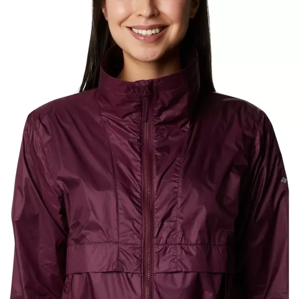 Columbia Womens Sunny City WindbreakerMarionberry