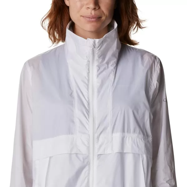 Columbia Womens Sunny City WindbreakerWhite