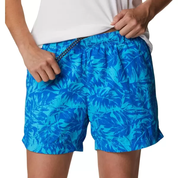 Columbia Womens Super Backcast Water ShortAtoll Hawaiian Throwback