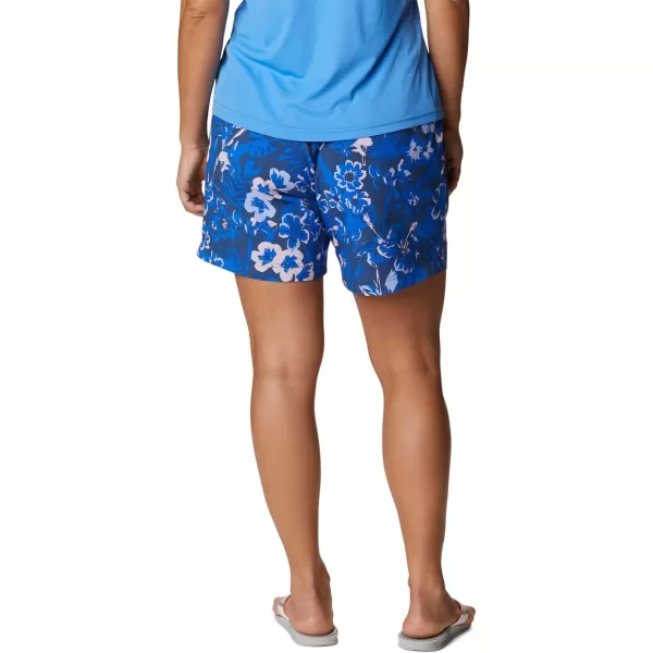 Columbia Womens Super Backcast Water ShortBlue MacawFlourish Print