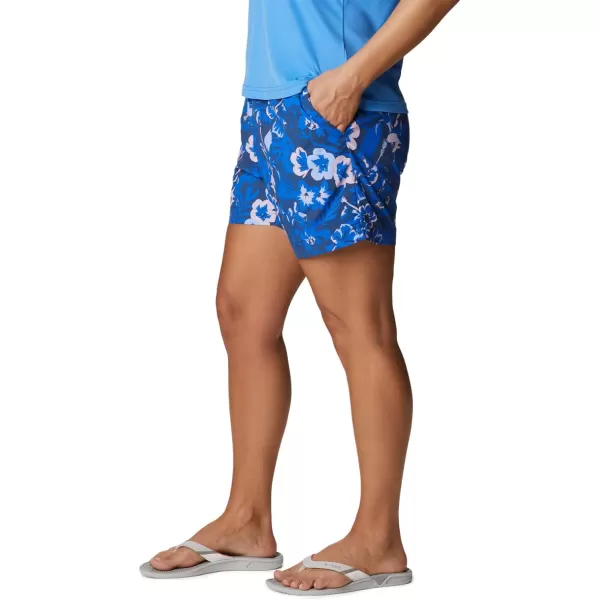 Columbia Womens Super Backcast Water ShortBlue MacawFlourish Print