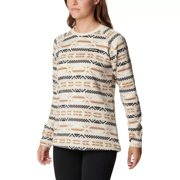 Columbia Womens Sweater Weather CrewChalk Checkered Peaks