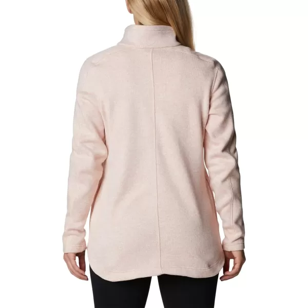 Columbia Womens Sweater Weather TunicPeach Blossom Heather