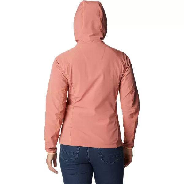 Columbia Womens Sweet As Softshell HoodieDark Coral
